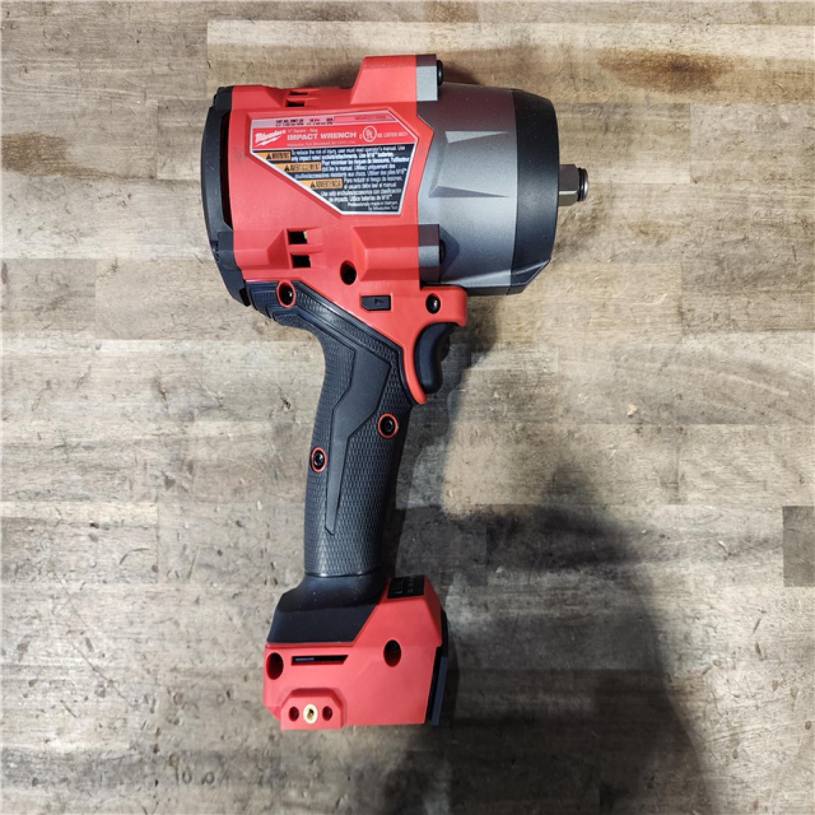 HOUSTON LOCATION - AS-IS (APPEARS LIKE NEW) Milwaukee M18 FUEL 18V Lithium-Ion Brushless Cordless 1/2 in. Impact Wrench with Friction Ring (Tool-Only)