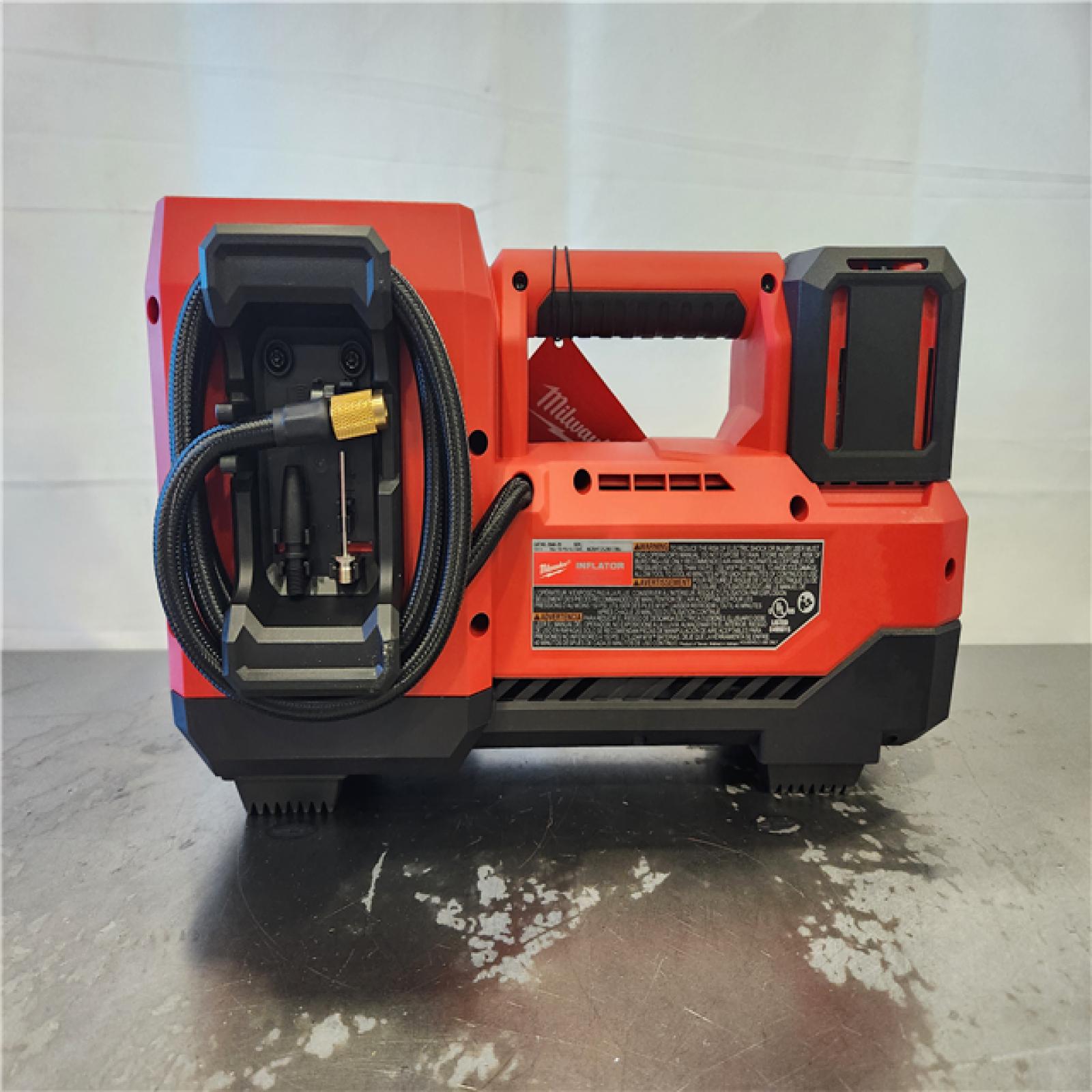 AS-IS- Milwaukee M18 18-Volt Lithium-Ion Cordless Electric Portable Inflator (Tool-Only)