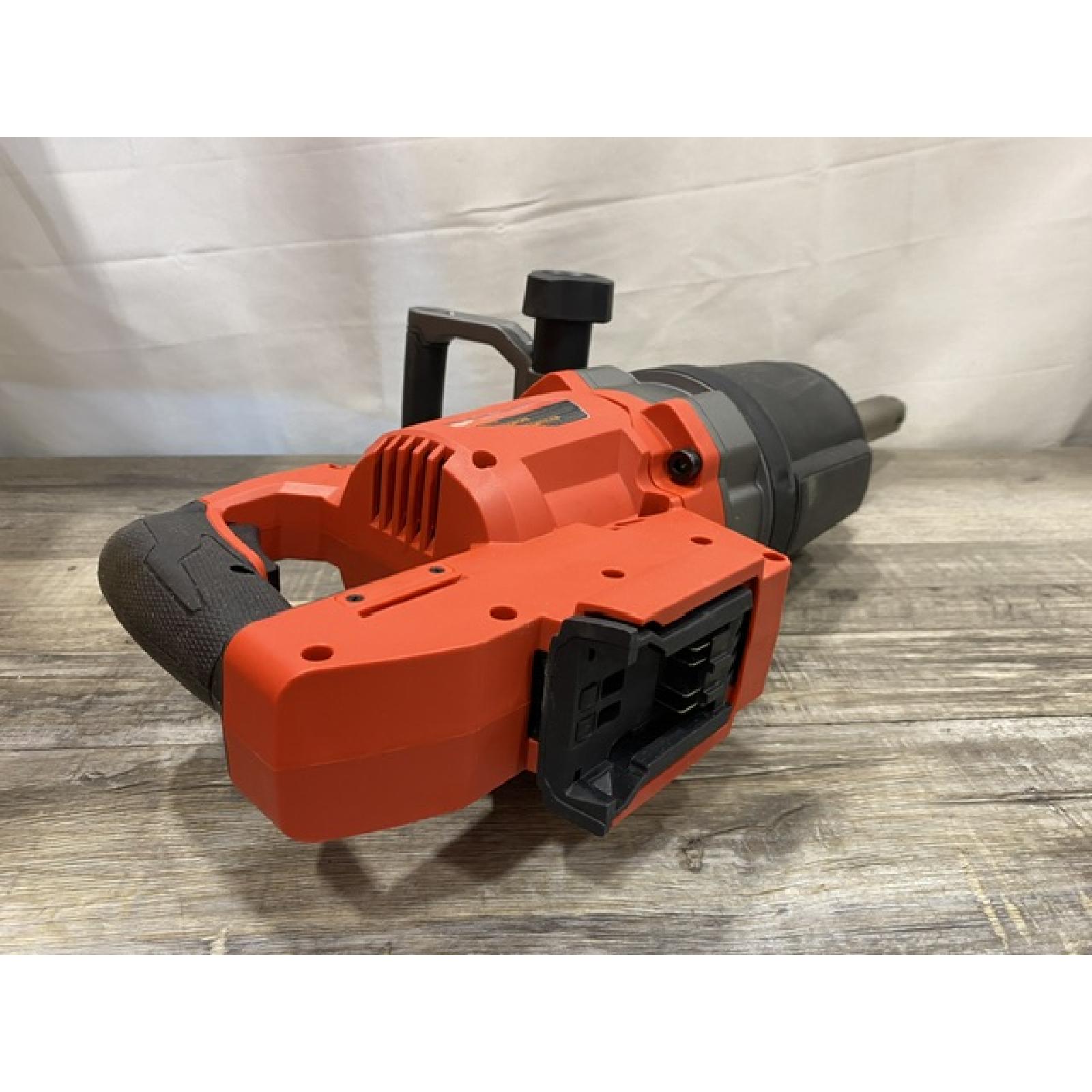 AS-IS Milwaukee FUEL 18V Lithium-Ion Brushless Cordless 1 in. Impact Wrench Extended Reach D-Handle Kit