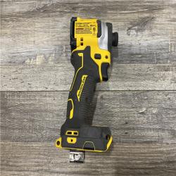 AS-IS DEWALT ATOMIC 20V MAX Lithium-Ion Cordless 1/4 in. Brushless Impact Driver Kit