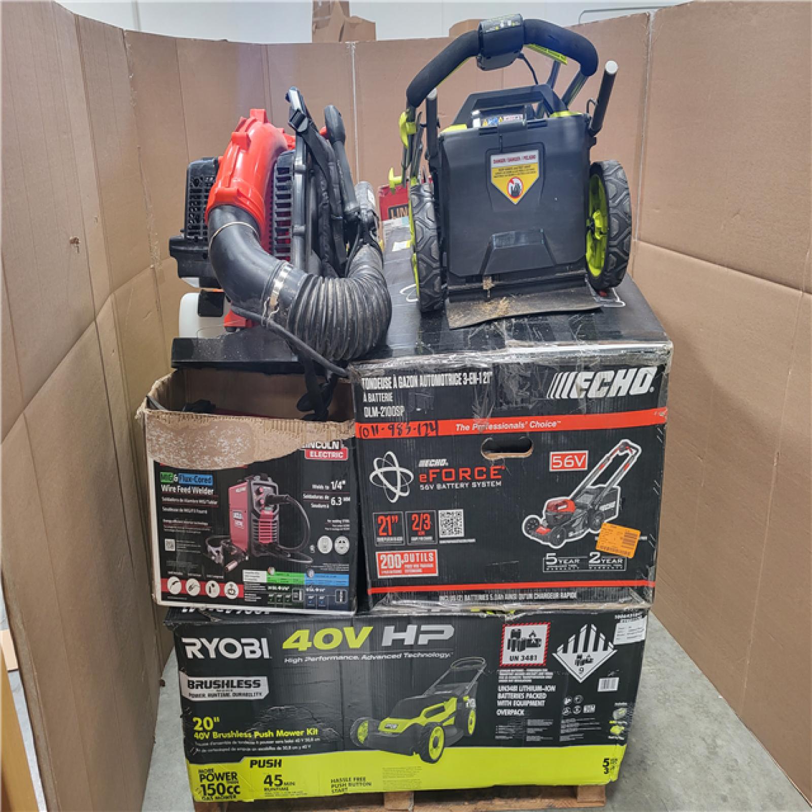 California AS-IS Outdoor Power Equipment