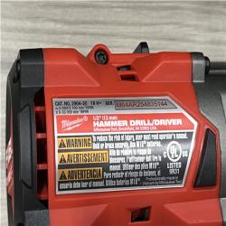 AS-IS Milwaukee FUEL 18V Lithium-Ion Brushless Cordless Hammer Drill and Impact Driver Combo Kit