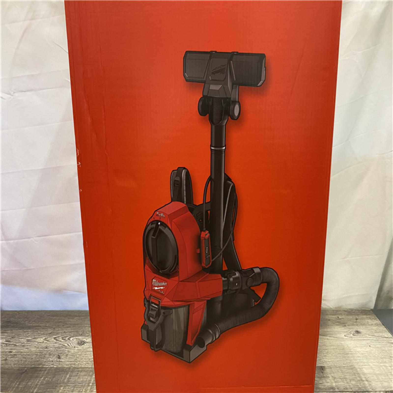 NEW - Milwaukee FUEL 18-Volt Lithium-Ion Brushless Red HEPA Multisurface 1 Gal. Cordless 3-in-1 Backpack Vacuum (Vacuum-Only)