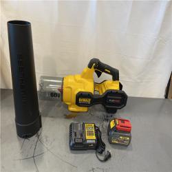 AS-IS - DeWalt FLEXVOLT 60V MAX 125 MPH 600 CFM Brushless Cordless Battery Powered Blower Kit