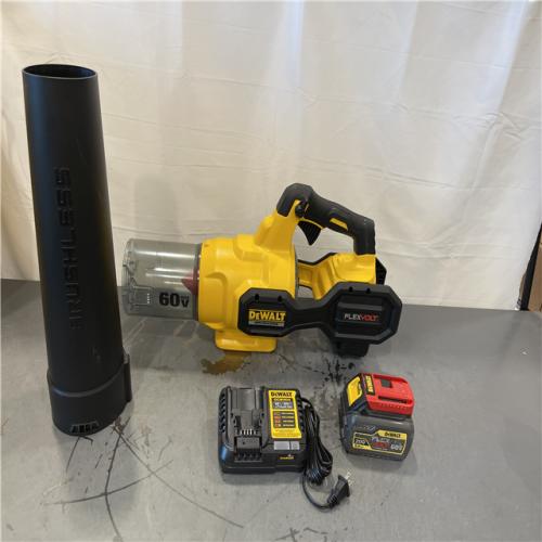 AS-IS - DeWalt FLEXVOLT 60V MAX 125 MPH 600 CFM Brushless Cordless Battery Powered Blower Kit