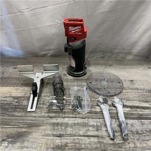 AS-IS Milwaukee FUEL 18V Lithium-Ion Brushless Cordless Compact Router (Tool-Only)