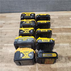 HOUSTON LOCATION - AS-IS DEWALT BATTERY PACK QTY - 10