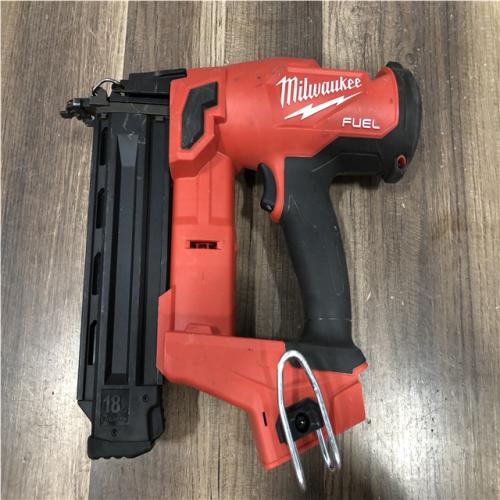 AS-IS Milwaukee FUEL 18-Volt Lithium-Ion Brushless Cordless Gen II 18-Gauge Brad Nailer (Tool-Only)