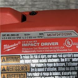 AS-IS Milwaukee FUEL 18V Lithium-Ion Brushless Cordless Hammer Drill and Impact Driver Combo Kit