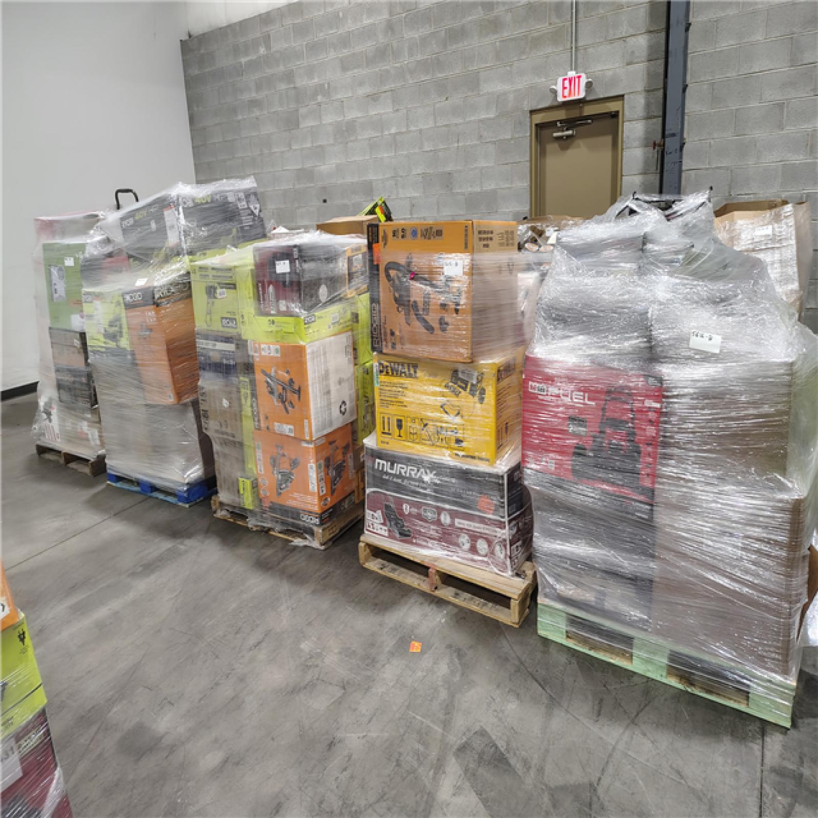 Pittston Location As-Is Tools and More Partial Truckload (12 Pallets) 5616-B