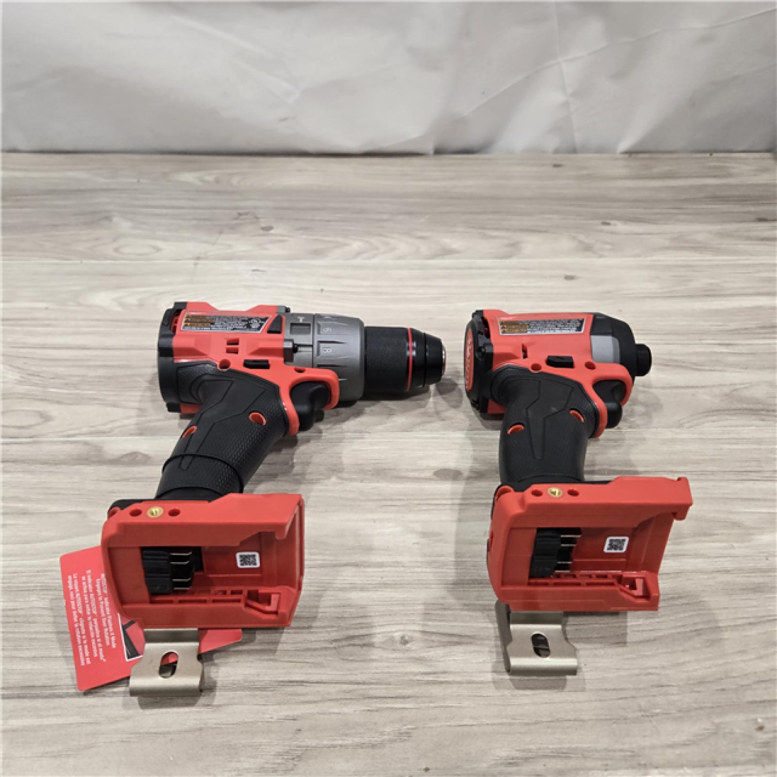 AS-IS MILWAUKEE FUEL 18V Cordless Hammer Drill and Impact Driver Combo Kit