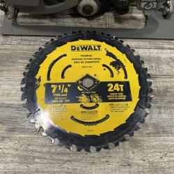 AS-IS DEWALT FLEXVOLT 60V MAX Cordless Brushless 7-1/4 in. Circular Saw with Brake (Tool Only)