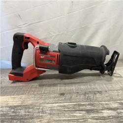 AS-IS Milwaukee FUEL 18V Lithium-Ion Brushless Cordless Super SAWZALL Orbital Reciprocating Saw (Tool-Only)