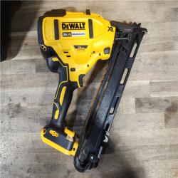 HOUSTON LOCATION - AS-IS DEWALT 20V MAX XR 15 Ga. ANGLED FINISH NAILER KIT