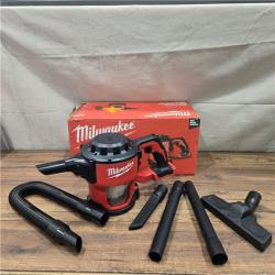 AS-IS Milwaukee M18 18-Volt Lithium-Ion Cordless Compact Vacuum (Tool-Only)