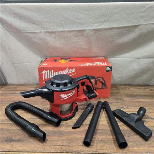 AS-IS Milwaukee M18 18-Volt Lithium-Ion Cordless Compact Vacuum (Tool-Only)