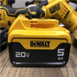 AS-IS DeWalt 20V MAX Cordless Brushed 7 Tool Combo Kit