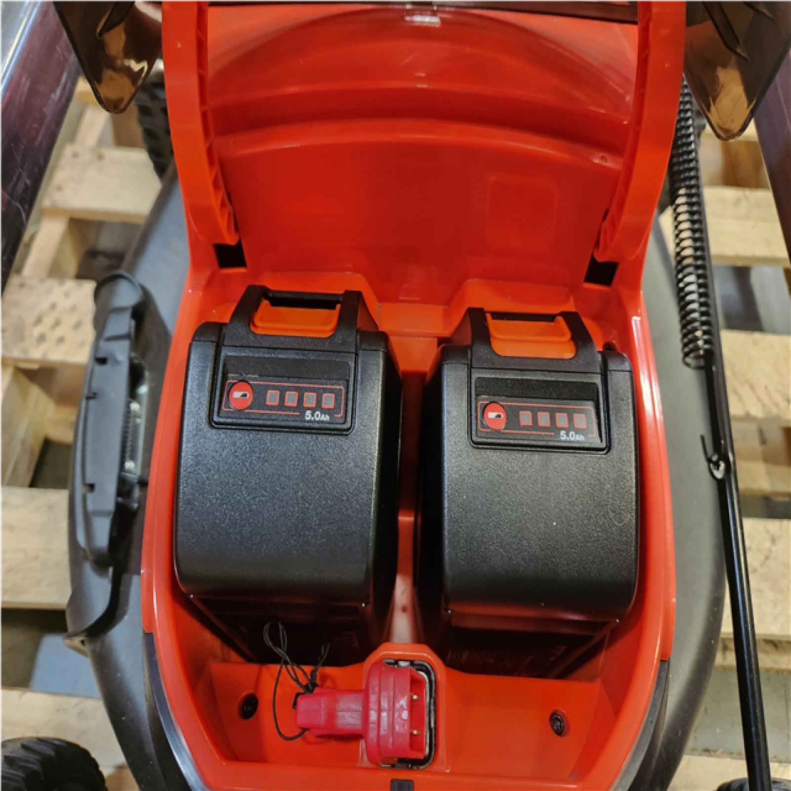 Phoenix USED ECHO 56V 21 in. Cordless Battery 3-in-1 Walk Behind Self-Propelled Lawn Mower w/ (2) 5Ah Batteries and Rapid Charger
