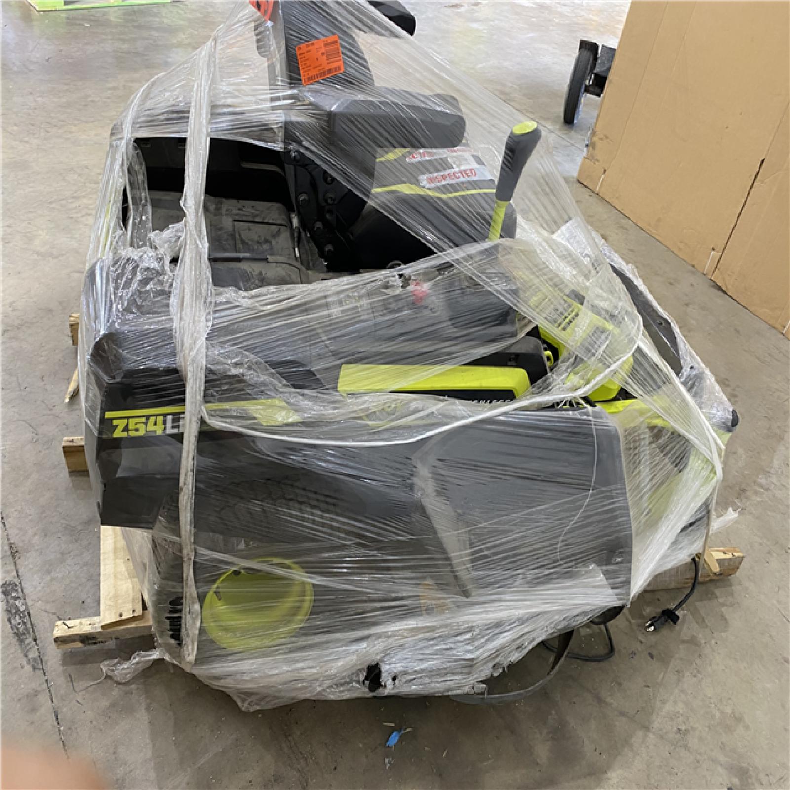 Houston Location AS IS - Ryobi Z54 LI 54 Riding Mower