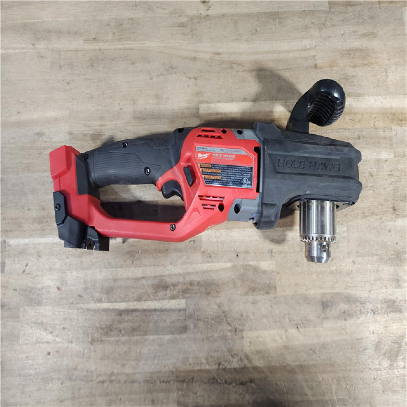 HOUSTON LOCATION - AS-IS Milwaukee M18 FUEL GEN II Brushless Cordless 1/2 in. Hole Hawg Right Angle Drill (Tool-Only)