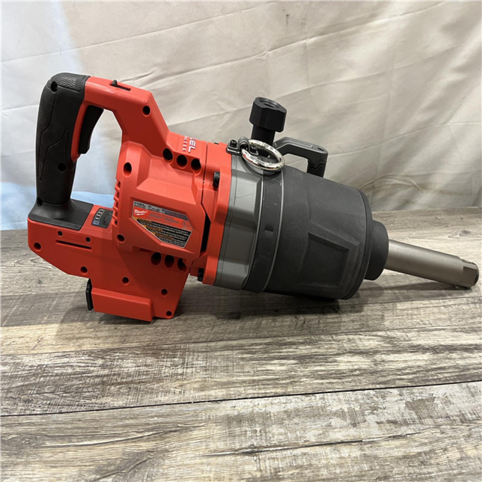 AS-IS Milwaukee FUEL 18V Lithium-Ion Brushless Cordless 1 in. Impact Wrench Extended Reach D-Handle Kit