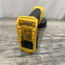 AS-IS DEWALT 20V MAX XR Cordless Brushless 4.5 in. Slide Switch Small Angle Grinder with Kickback Brake (Tool Only)