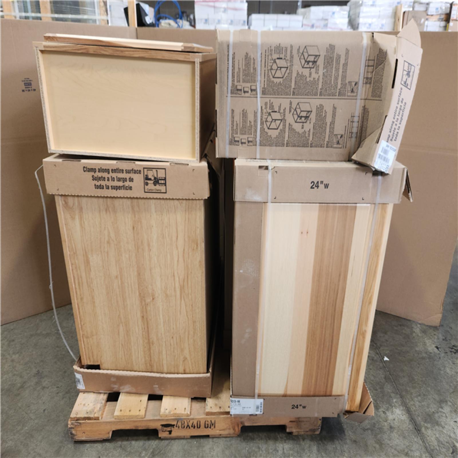 Phoenix Mixed Hampton Bay Cabinets Pallet (6-Cabinets)