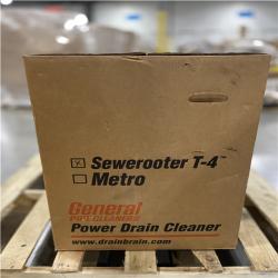 DALLAS LOCATION- GENERAL WIRE T4 Sewerooter Drain Cleaner 100-ft x 9/16-in Cable