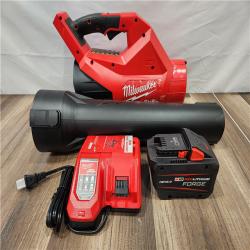 AS-IS - M18 FUEL 120 MPH 500 CFM 18V Brushless Cordless Battery Powered Leaf Blower Kit w/12.0 Ah FORGE Battery & Rapid Charge