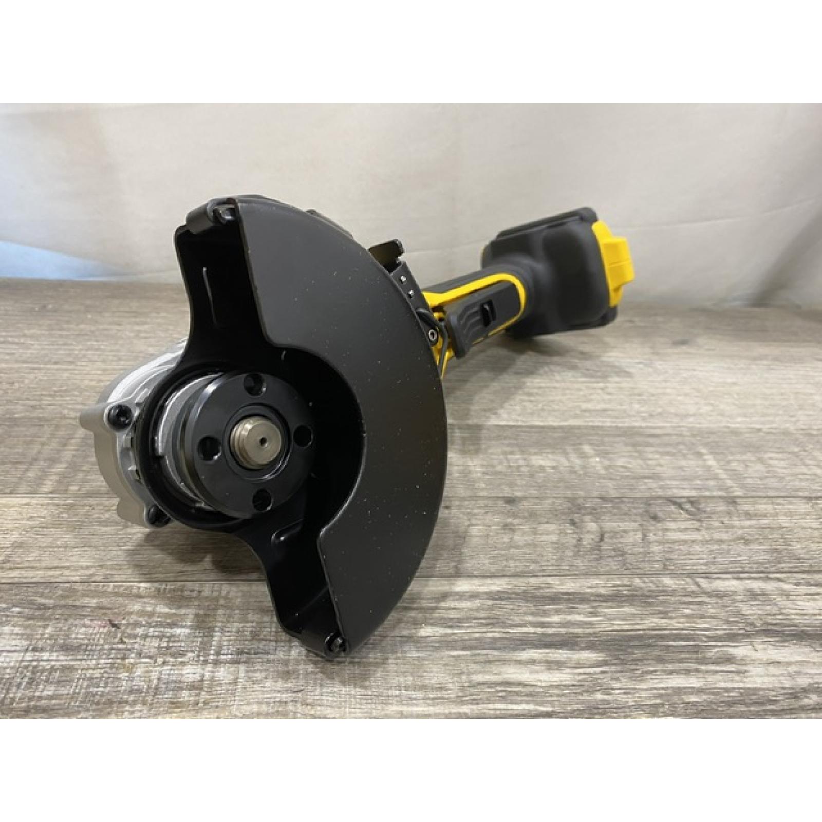 AS-IS DEWALT 20V MAX Cordless Brushless 4-1/2 in. Angle Grinder with Paddle Switch (Tool Only)