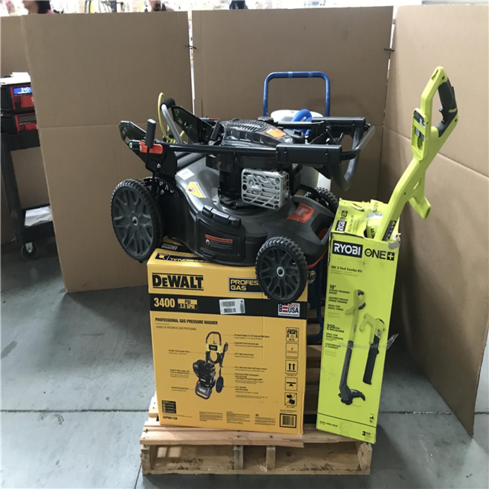 CALIFORNIA AS-IS OUTDOOR POWER EQUIPMENT