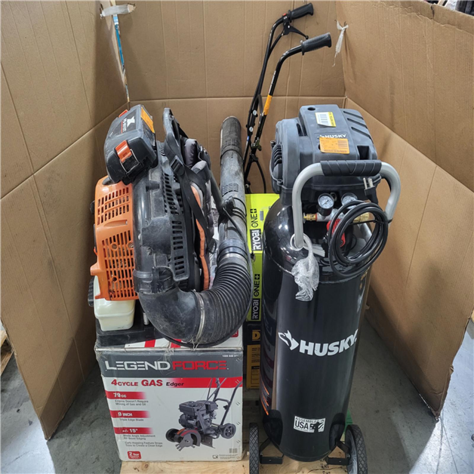 CALIFORNIA AS-IS OUTDOOR POWER EQUIPMENT
