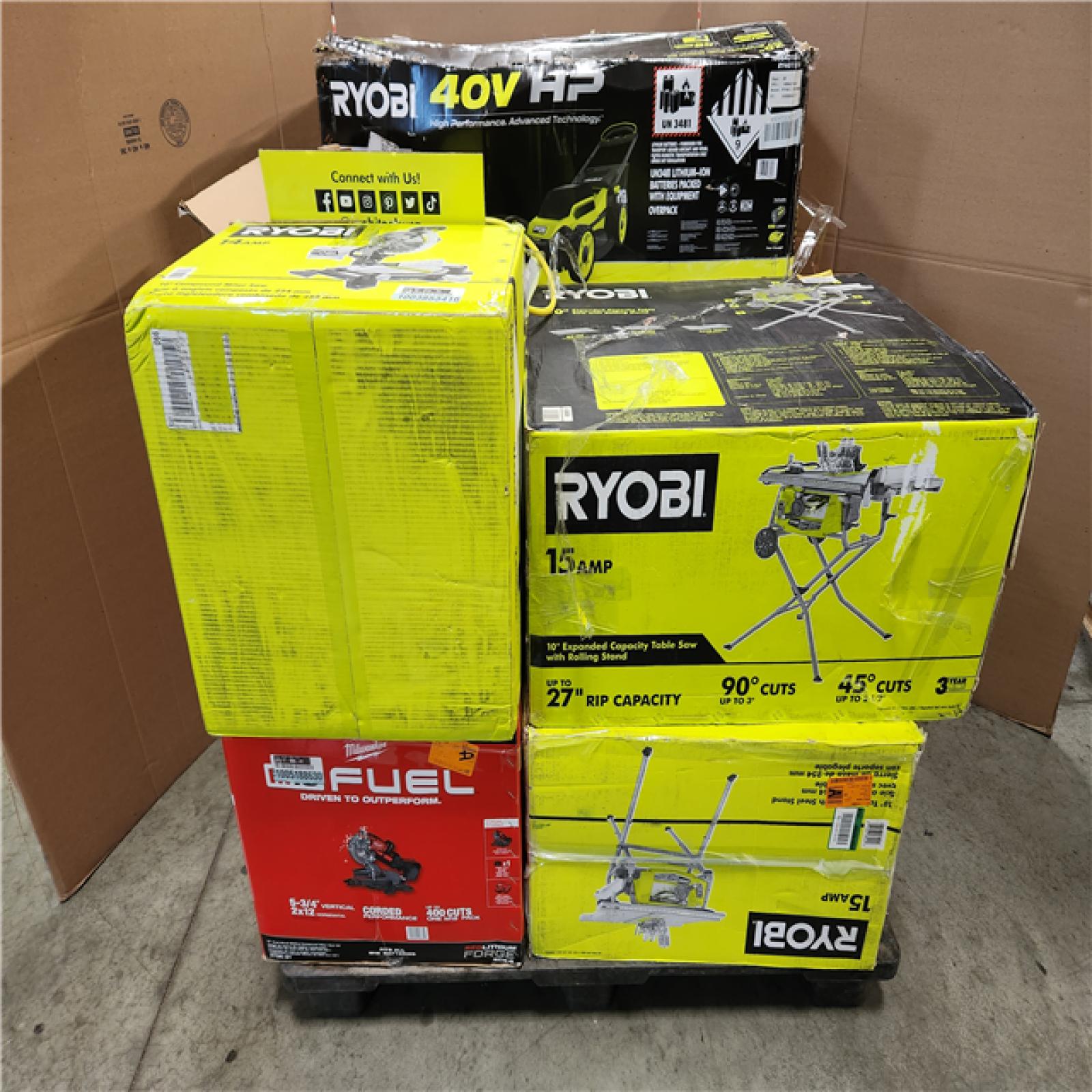 California As-Is Tool Pallet