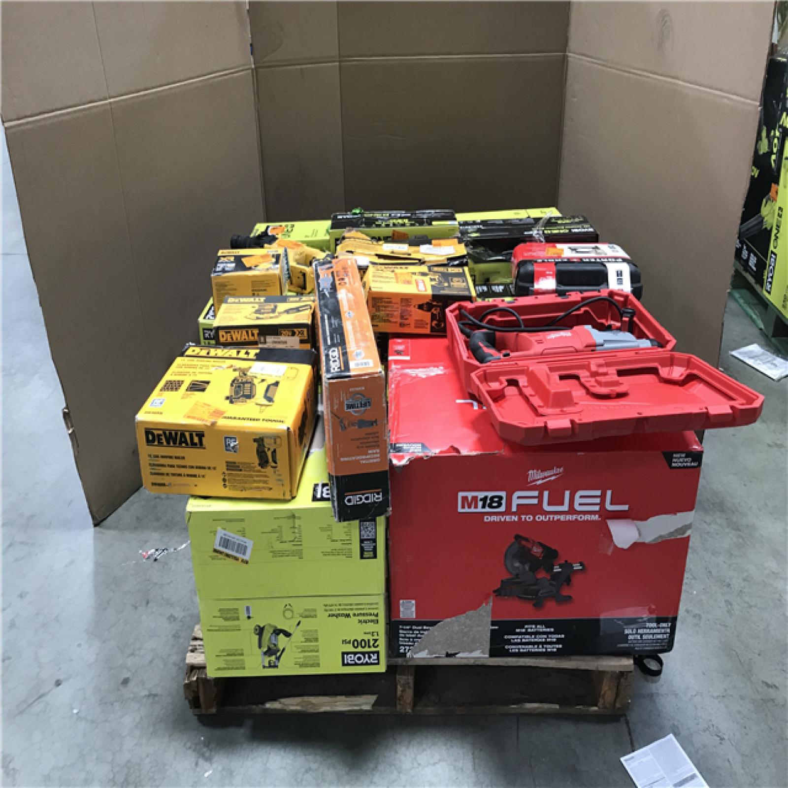 CALIFORNIA AS-IS TOOL PALLET