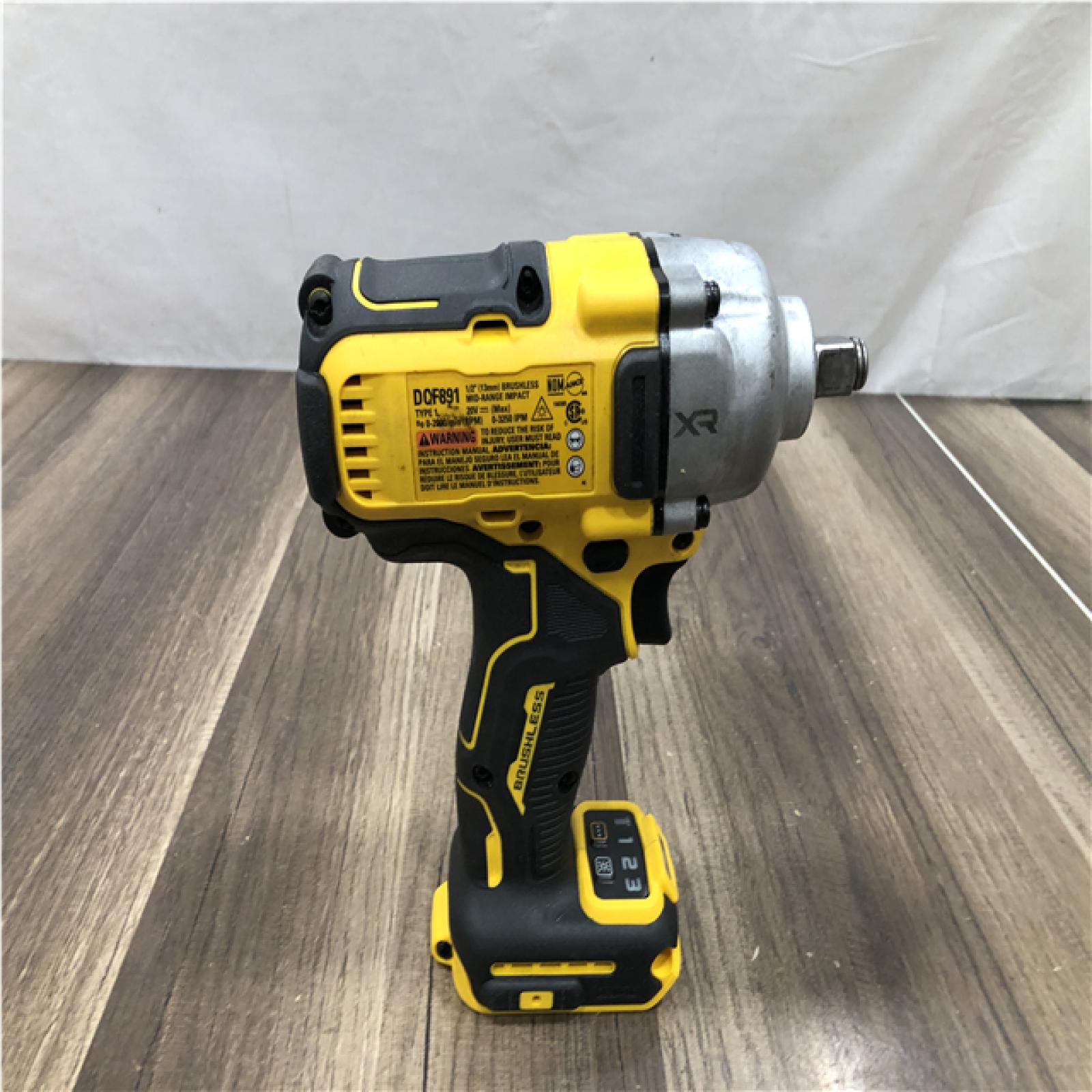 AS-IS DEWALT 20V MAX XR Cordless 1/2 in. Impact Wrench (Tool Only)