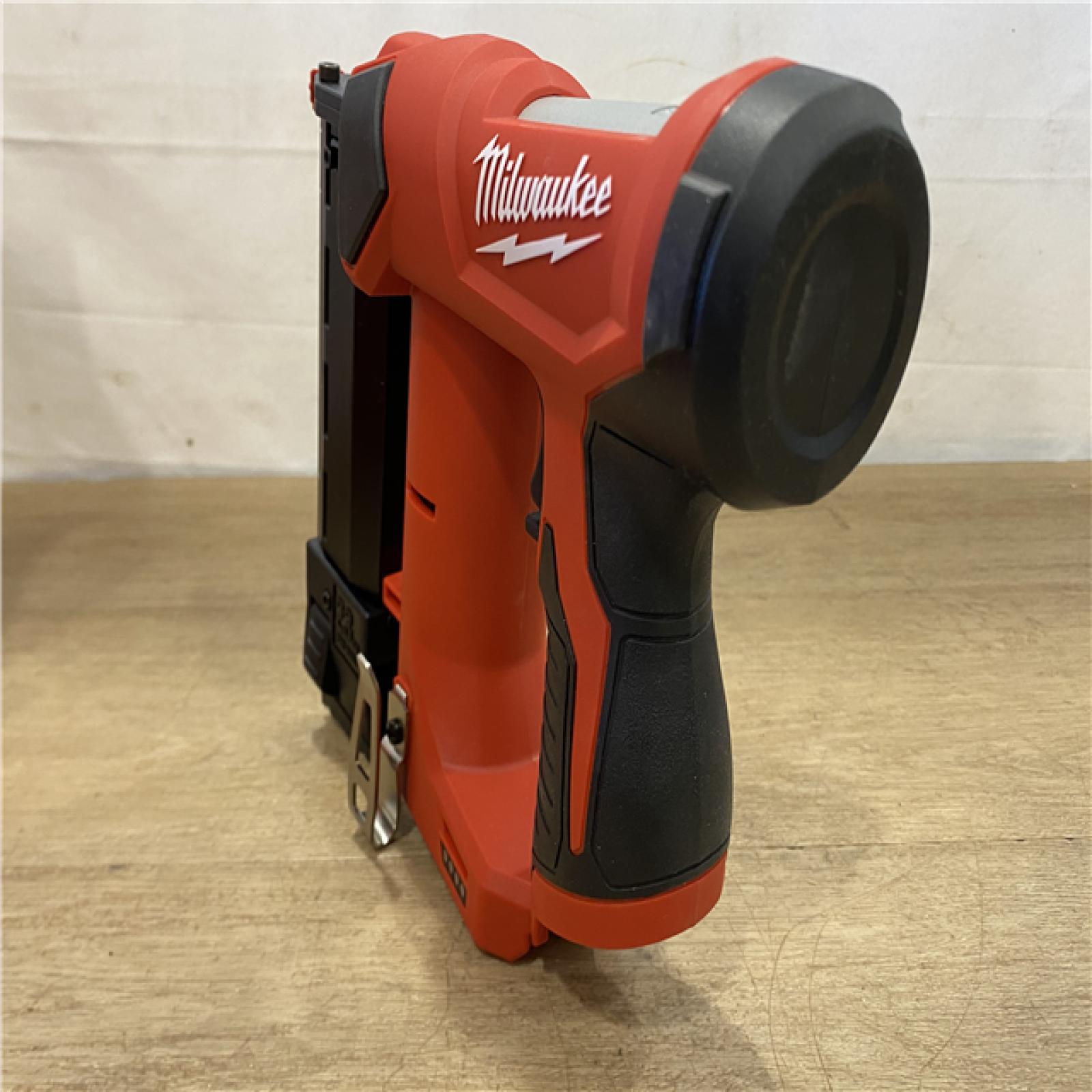 AS-IS Milwaukee M12 12-Volt 23-Gauge Lithium-Ion Cordless Pin Nailer (Tool-Only)