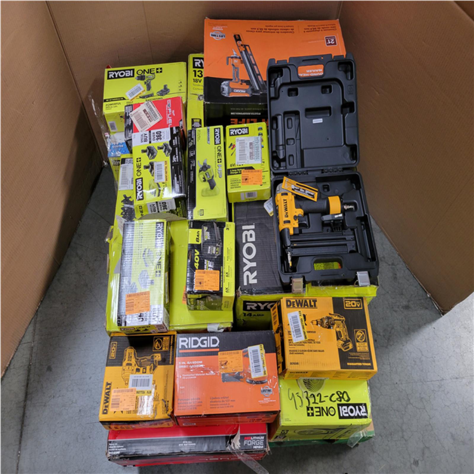 CALIFORNIA AS-IS TOOL PALLET