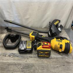 AS-IS DEWALT FLEXVOLT 60V MAX 7.5 in. Cordless Battery Powered Attachment Capable Edger Kit