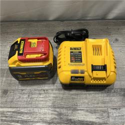 AS-IS DEWALT 20V/60V MAX FLEXVOLT Lithium-Ion 9.0Ah Battery and Charger Starter Kit