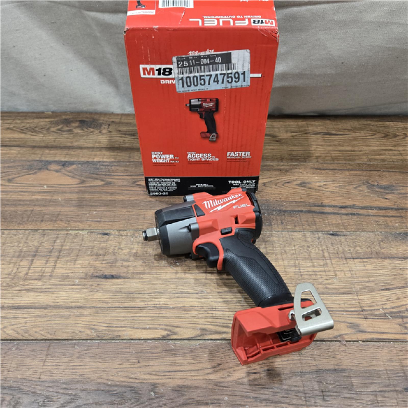 AS-IS Milwaukee M18 FUEL 3/8 in. Cordless Brushless Impact Wrench Tool Only
