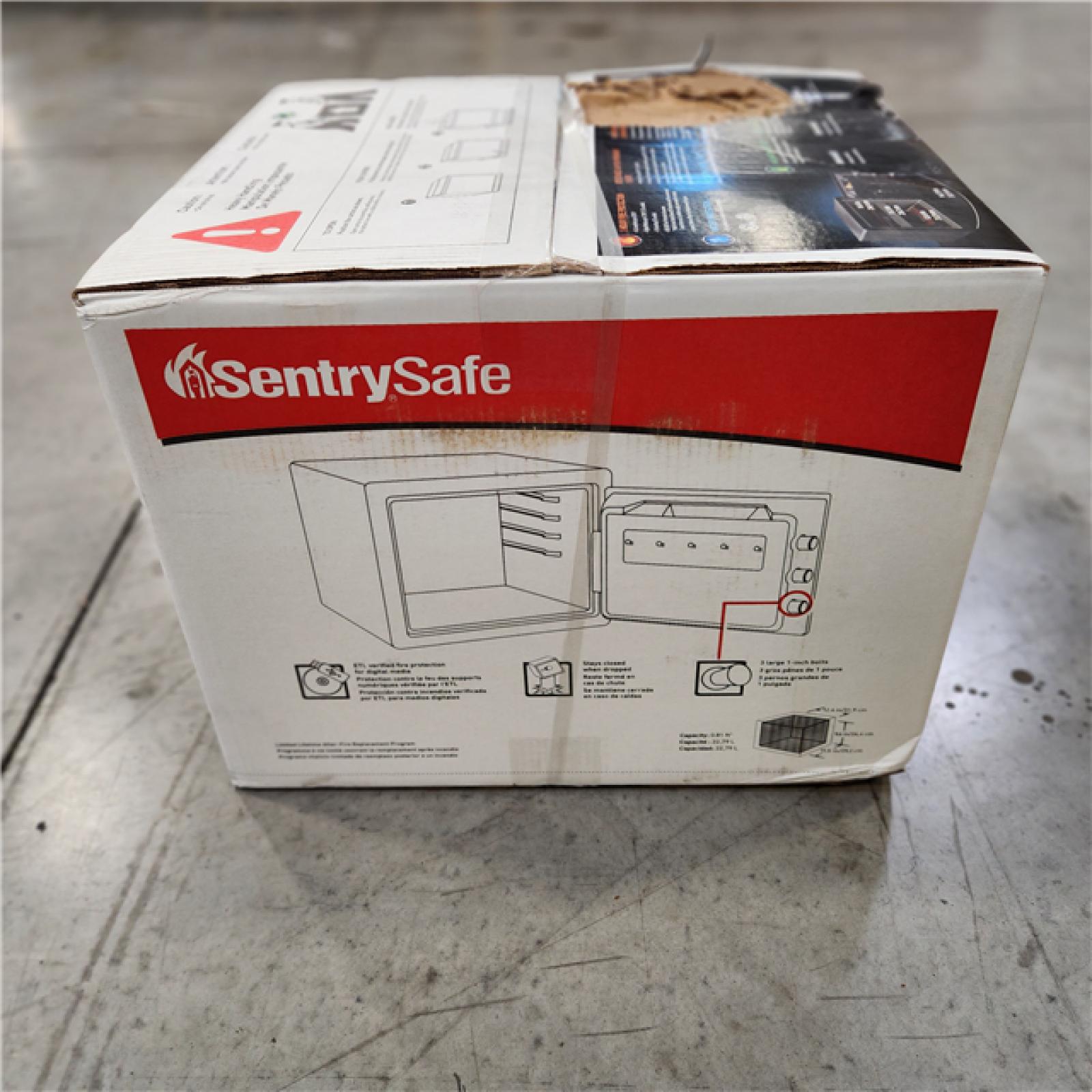 DALLAS LOCATION - NEW SentrySafe 0.8 cu. ft. Fireproof & Waterproof Safe with Dial Combination LockS