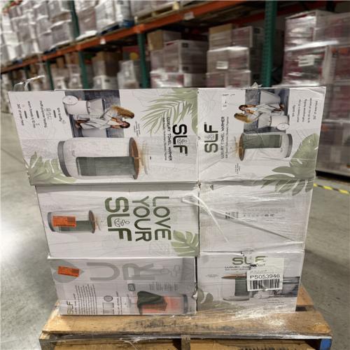 DALLAS LOCATION- AS-IS 20L WHITE AC POWERED BUCKET TOWEL WARMER TW100 PALLET-(15 UNITS)