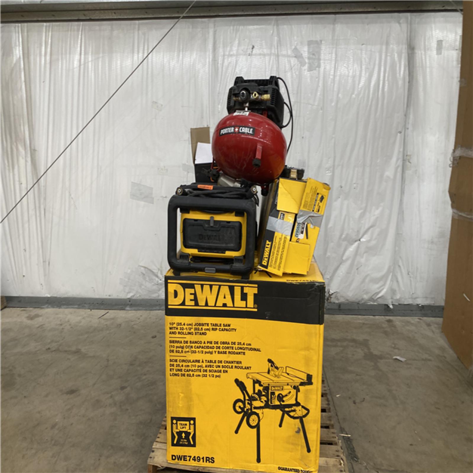 Houston Location AS IS - Tool Pallet