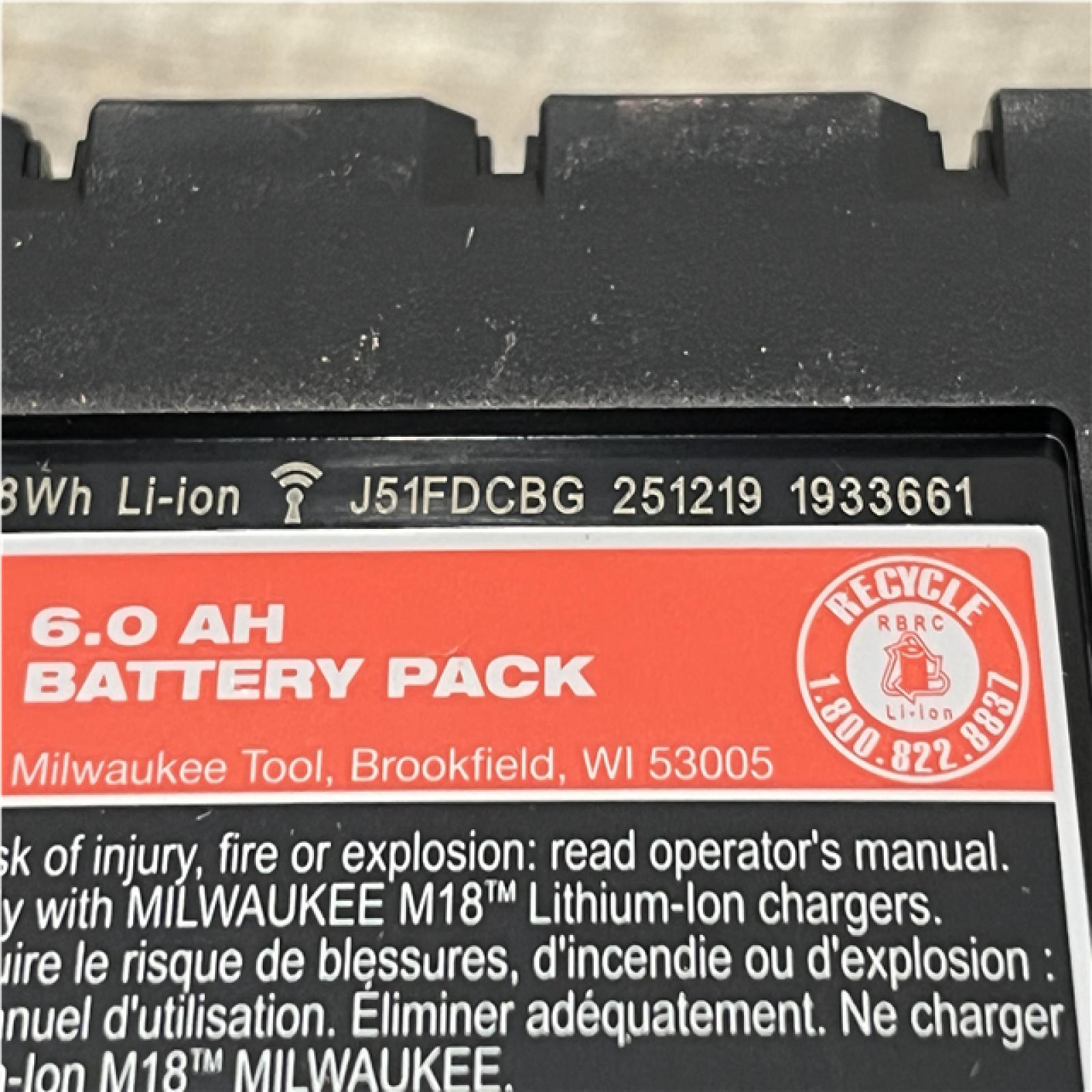 AS-IS Milwaukee 18-Volt Lithium-Ion High Output Starter Kit