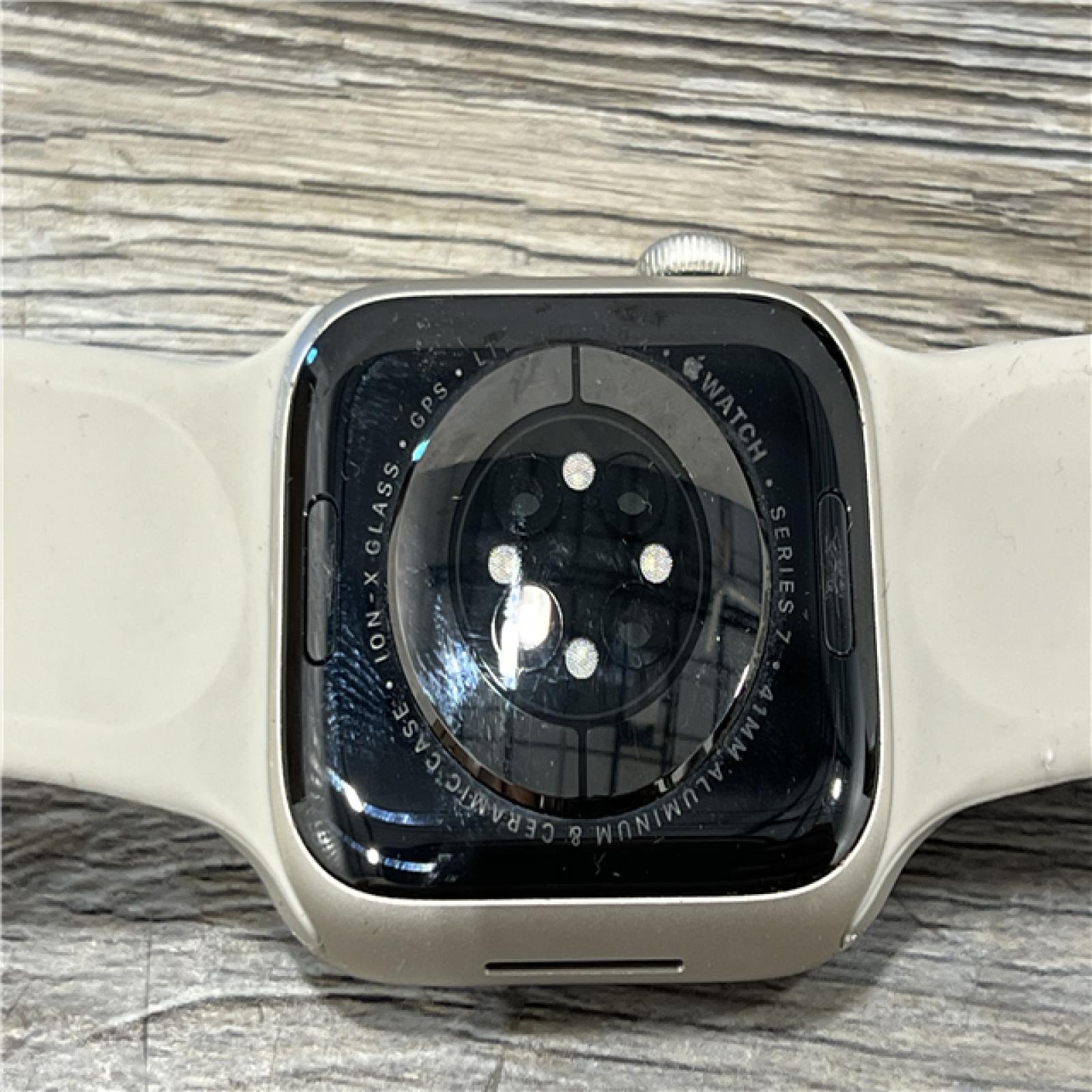 AS-IS Apple Watch Series 7 (GPS+LTE) 41MM Starlight