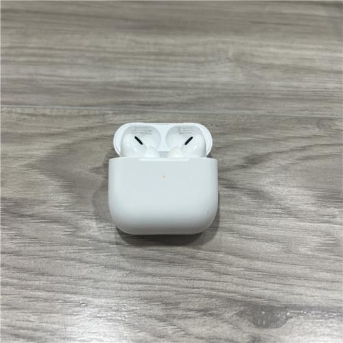 AS-IS Apple AirPods Pro (2nd Generation) with the USB-C MagSafe Charging Case