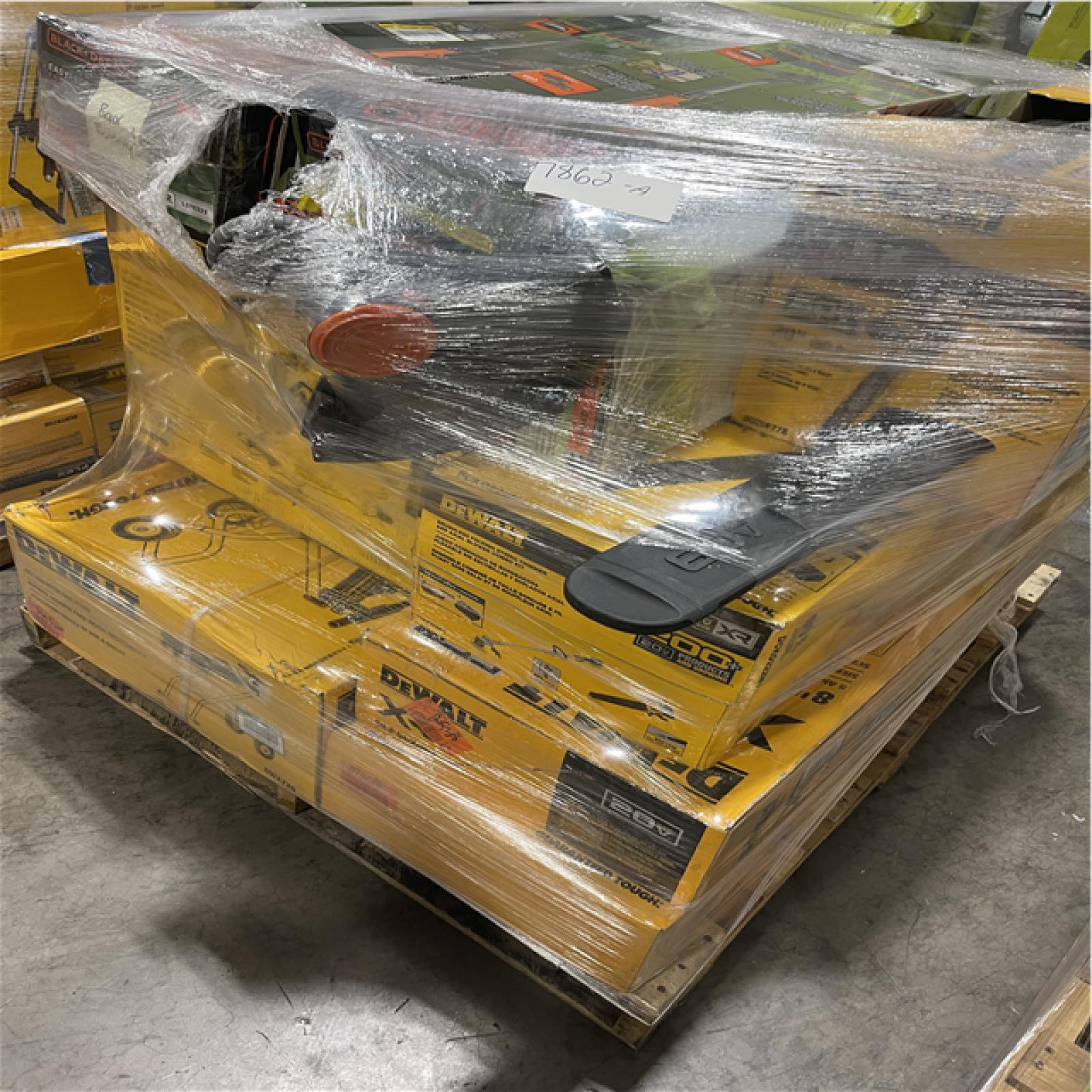 Pittston Location As-Is Power Tools Partial Truckload (11 Pallets) 7862-A