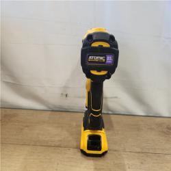 AS-IS- DEWALT ATOMIC 20V MAX Lithium Ion Cordless 23 Gauge Pin Nailer Kit