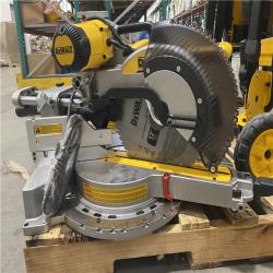 As-Is- DEWALT 15 Amp Corded 12 in. Double Bevel Sliding Compound Miter Saw