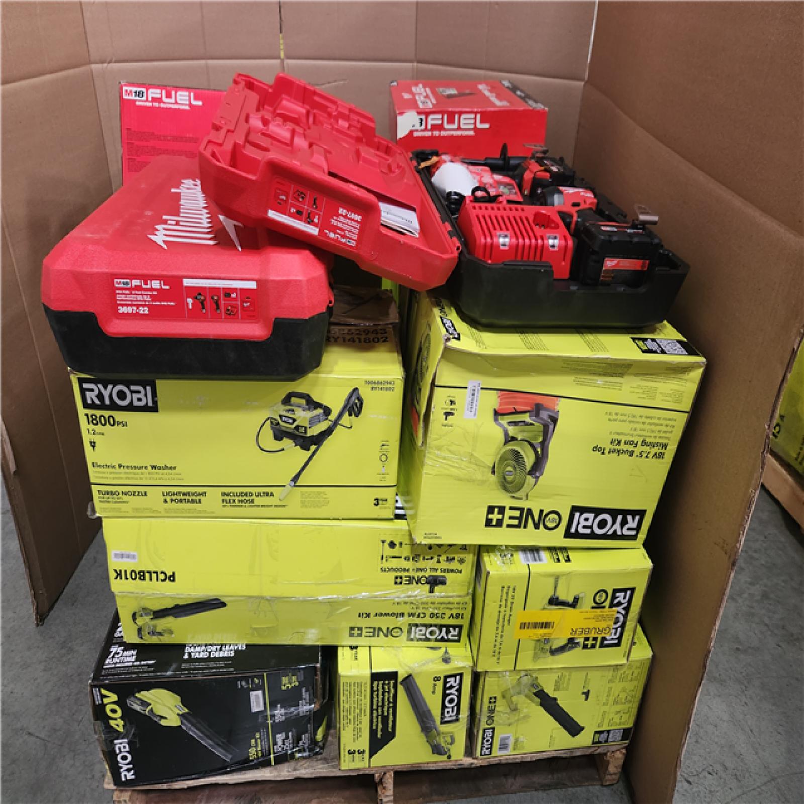 CALIFORNIA AS-IS TOOL PALLET